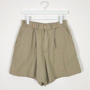 Vintage  90s Patagonia Khaki Pleated Shorts